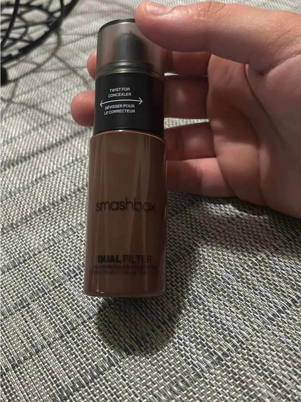 Smashbox Photo Filter Concealer + Foundation - Deep Brown and Black Packaging
